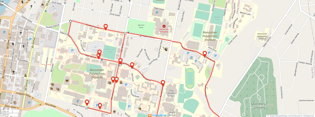 Commencement Map 5.16.26
